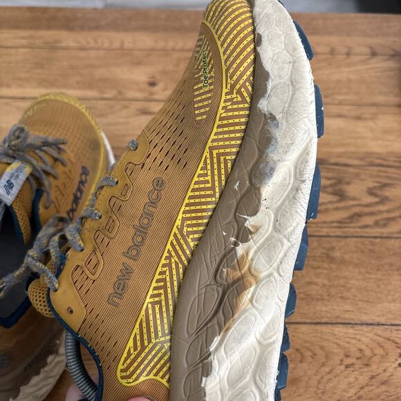 New Balance Fresh Foam X More Trail v3 AY3 Yellow Shoes MTMORAY3 Men's Size 11.5 - Picture 9 of 11